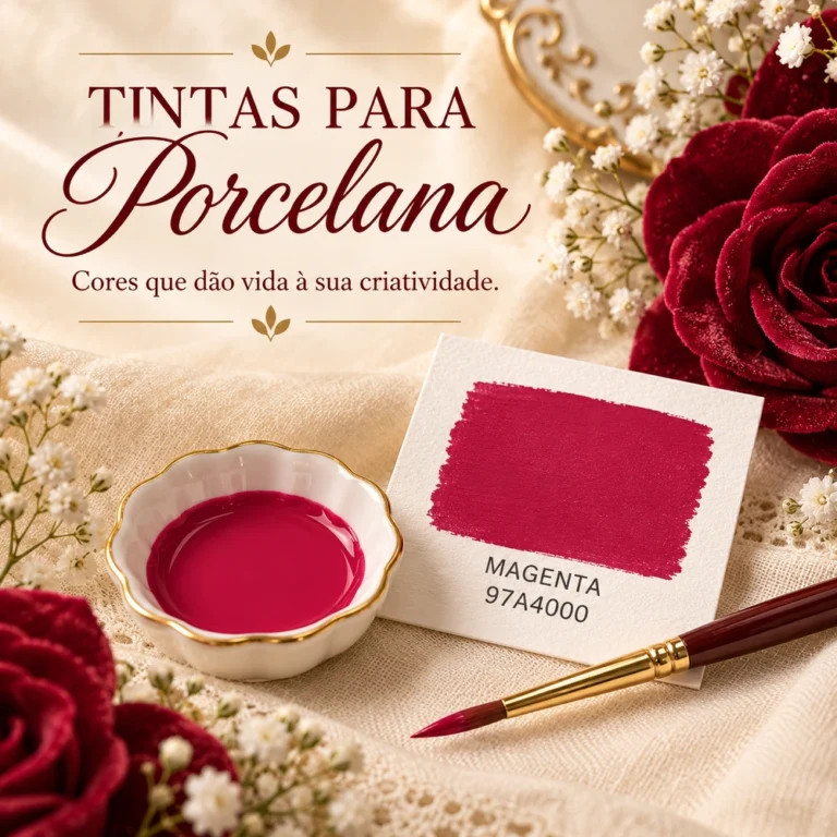 Tintas para Porcelana