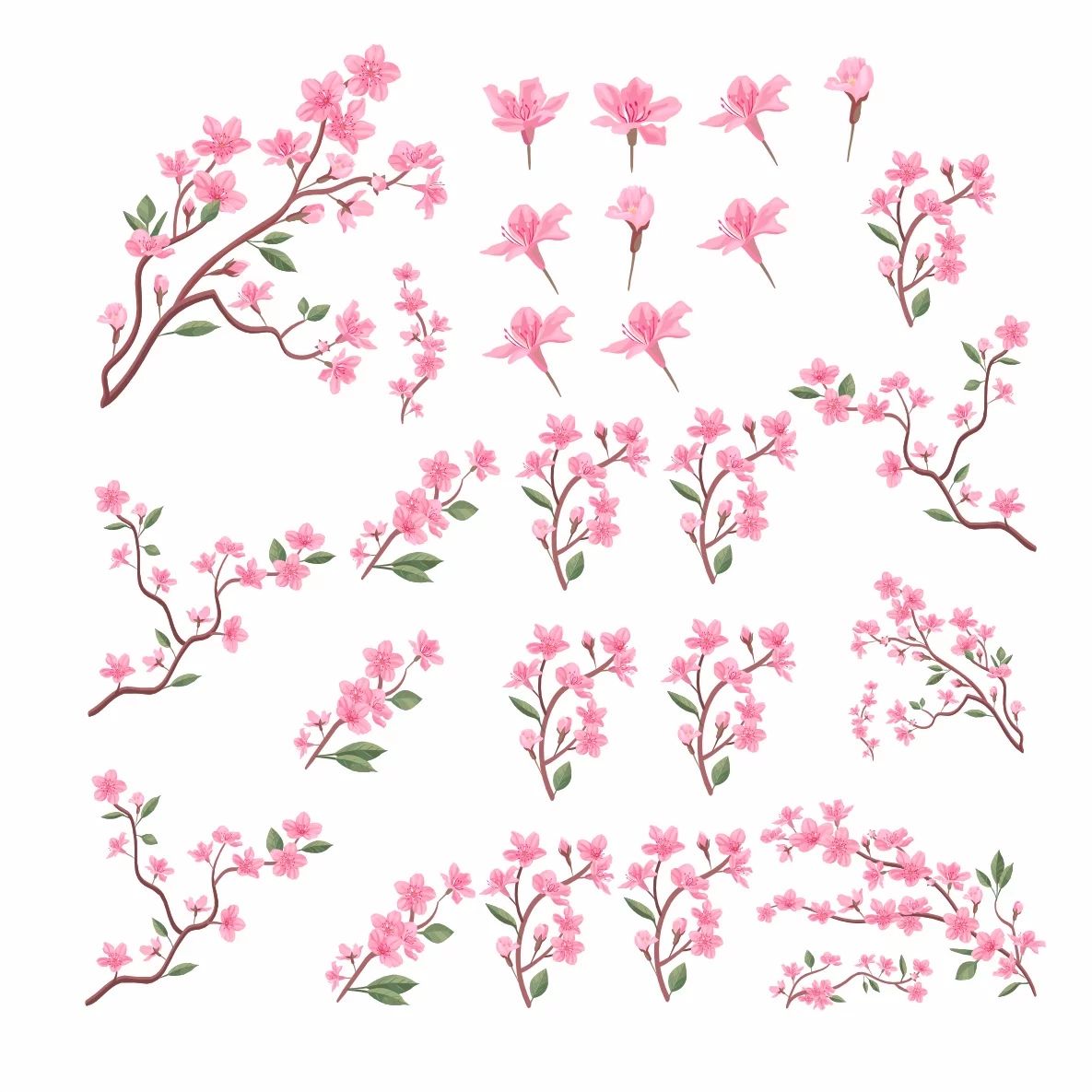 Decalque Flor Cerejeira