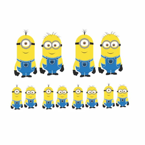 Decalques Minions
