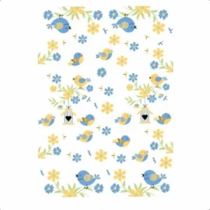 Decalques Tapete Pássaros