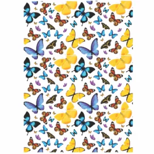 Decalques Borboletas Coloridas