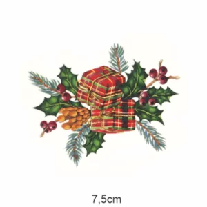 Decalques Presentes Natal 7,5cm