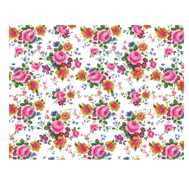 Decalques Florzinhas Rosa Chintz