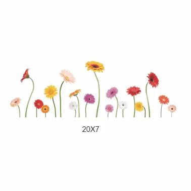 Decalque Caneca Flores
