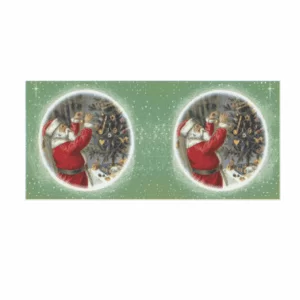 Decalque Caneca Papai Noel e Árvore