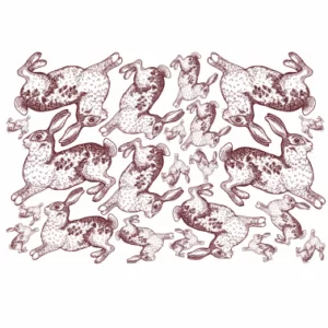 Decalques Coelhos Marsala