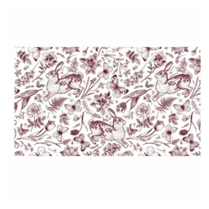 Decalques Tapete Coelho Marsala