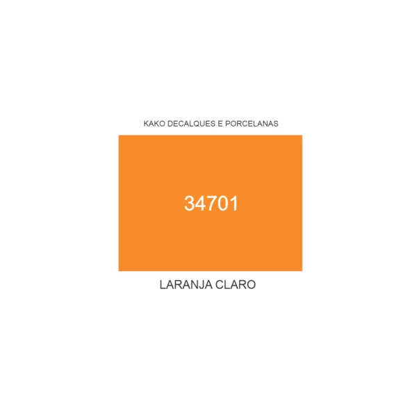 TINTA LARANJA CLARO 34701