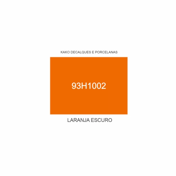 TINTA LARANJA ESCURO 93H1002