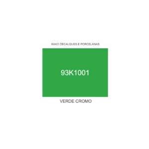 TINTA VERDE CROMO 93K1001
