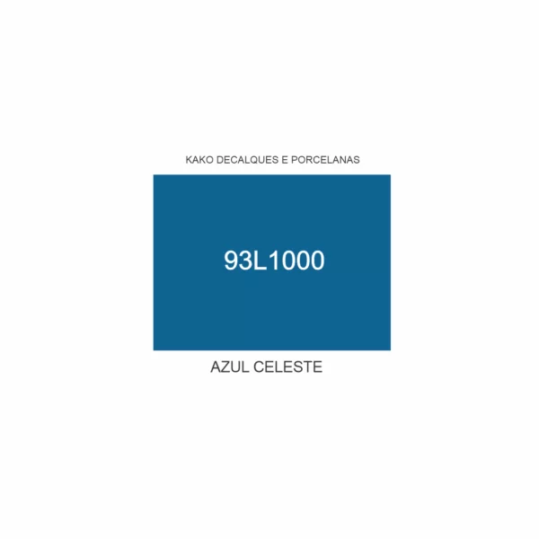 TINTA AZUL CELESTE 93L1000