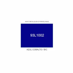 TINTA AZUL COBALTO / BIC 93L1002