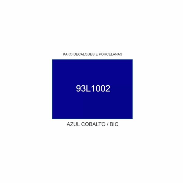 TINTA AZUL COBALTO / BIC 93L1002