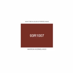 TINTA MARROM AVERMELHADO 93R1007