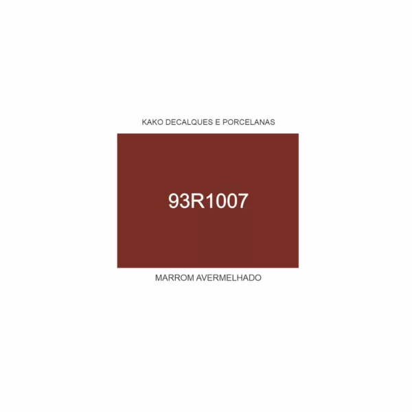 TINTA MARROM AVERMELHADO 93R1007