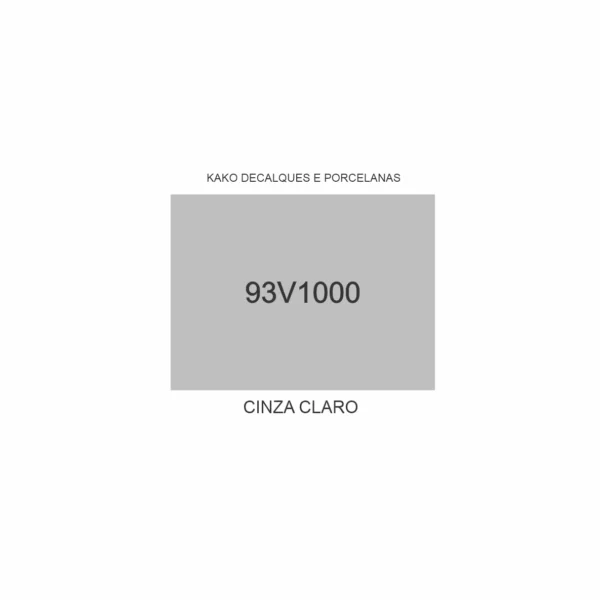 TINTA CINZA CLARO 93V1000