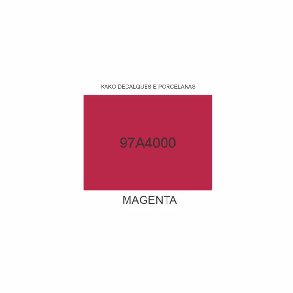 TINTA MAGENTA 97A4000