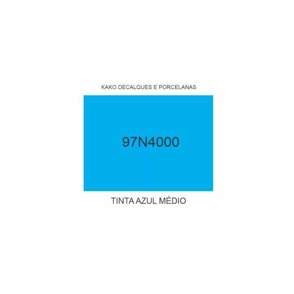 TINTA AZUL MÉDIO 97N4000