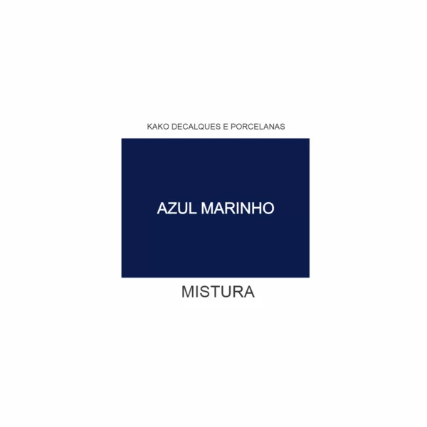 TINTA AZUL MARINHO - MISTURA