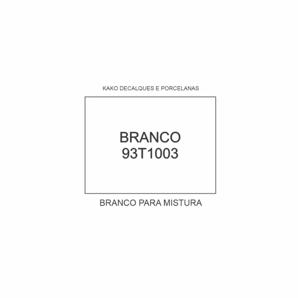 TINTA BRANCO PARA MISTURA 93T1003