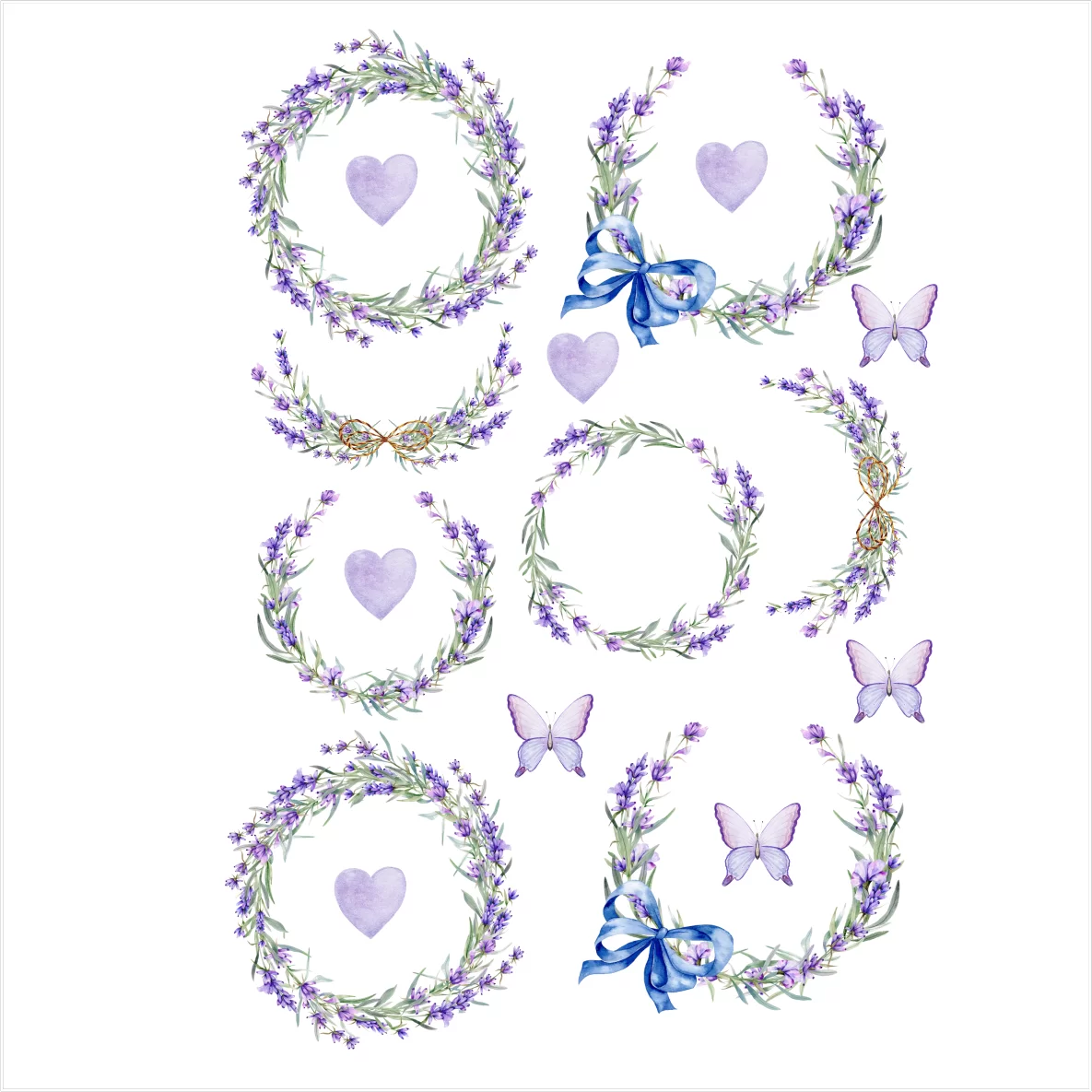 Decalques Arabesco Lavanda