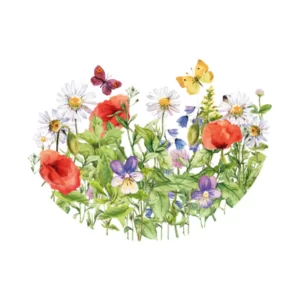 Decalques Summer Poppy 12cm