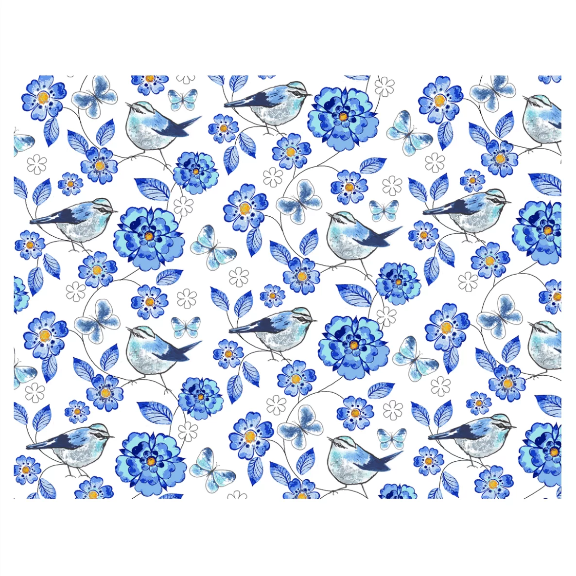 Decalques Bird Garden