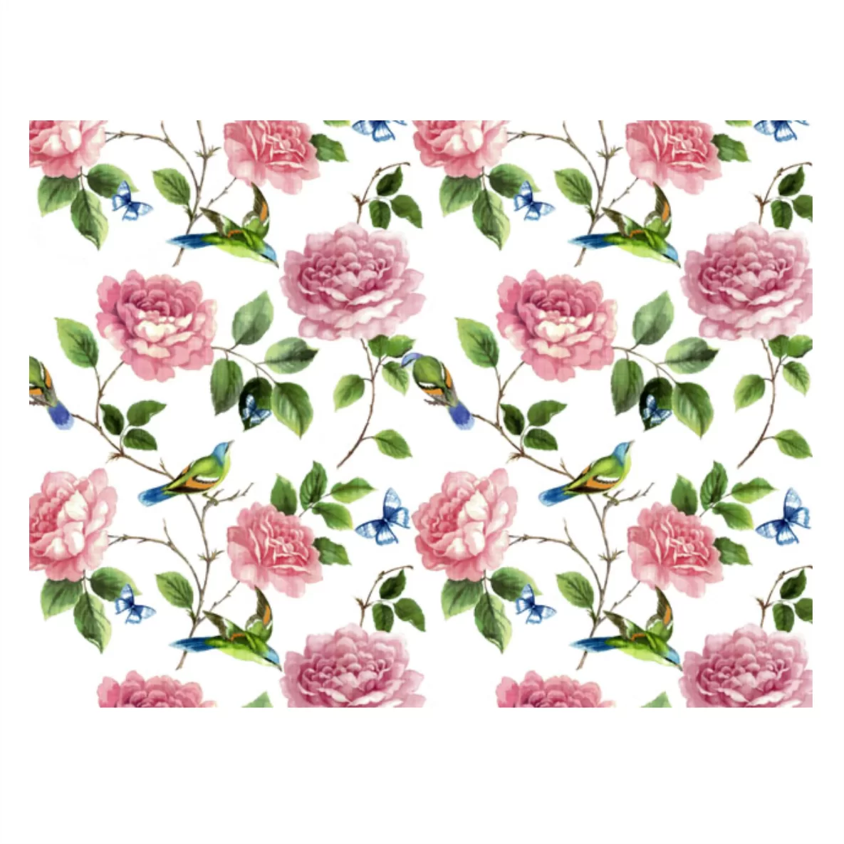 Decalques Exotic Bird Chintz