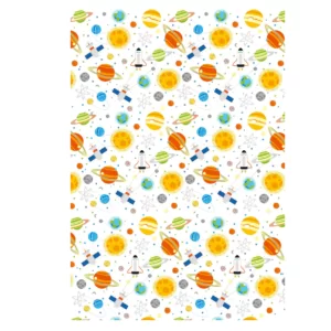 Decalques Planetas e Foguetes