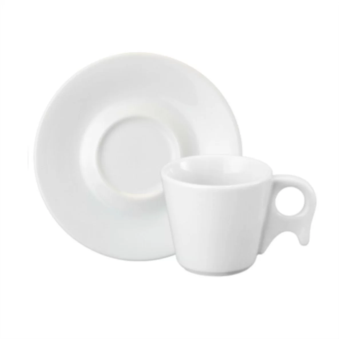 Xícara Chá com Pires Modelo Bird