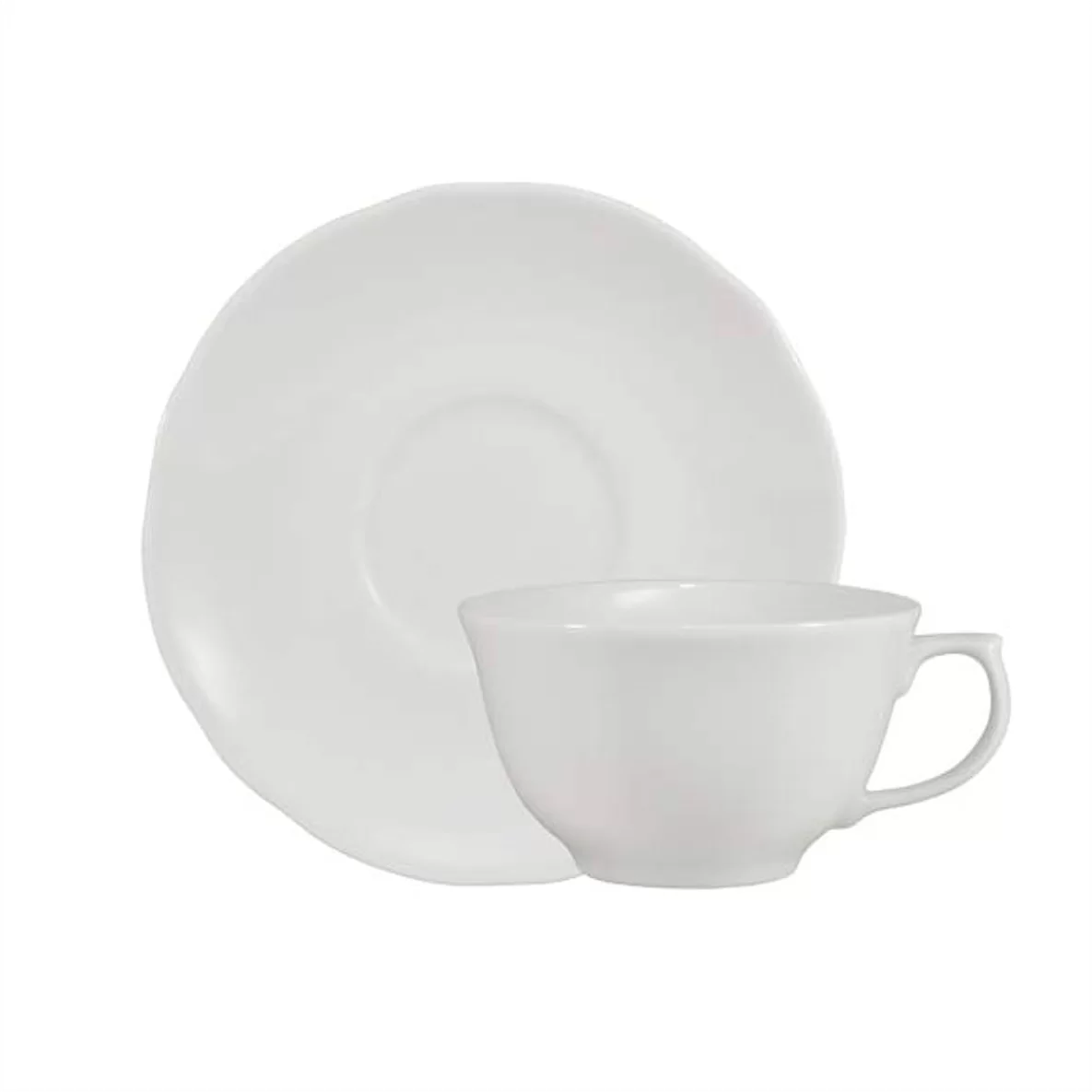 Xícara Chá com Pires Modelo Izabel