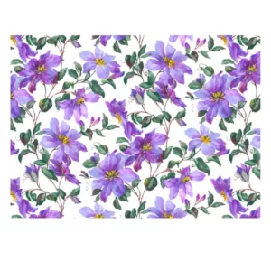 Decalques Flor Roxa chintz