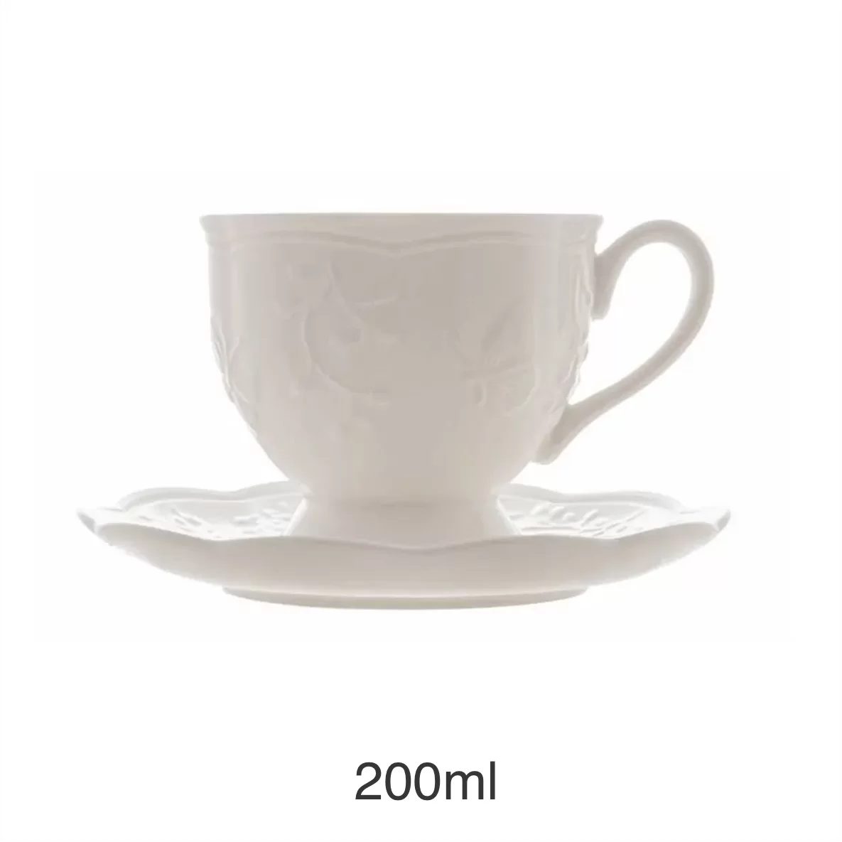 Xícara com Pires Butterfly Chá