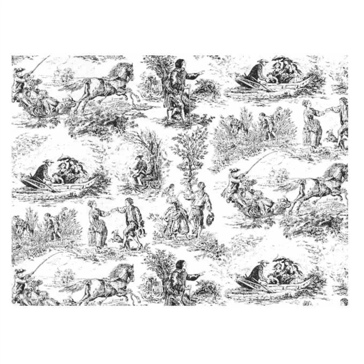 Decalques Black Clear