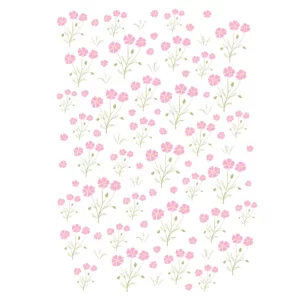 Decalques Florzinhas Pequenas Rosas
