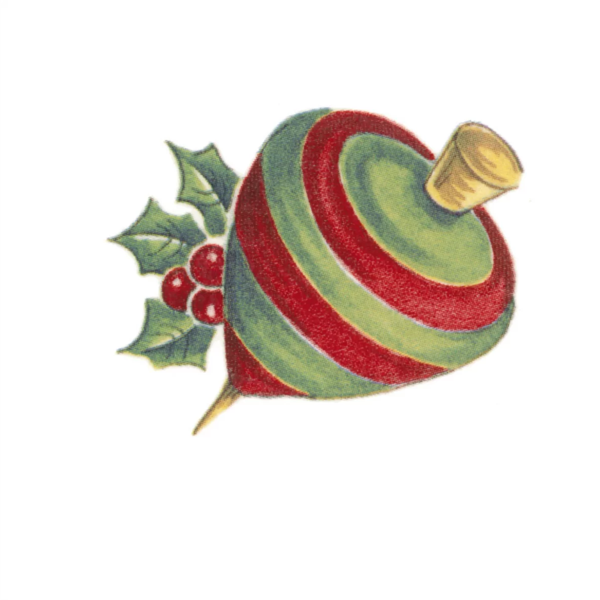 Decalques Peão Natal 4,5cm