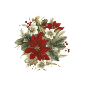 Decalques Winter Bouquet 10cm