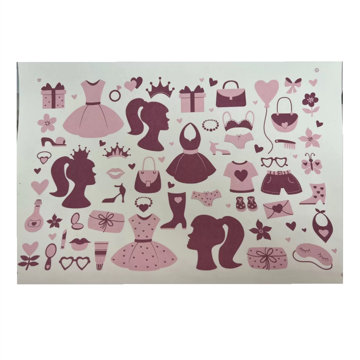 Decalques Barbie - Imagem 2