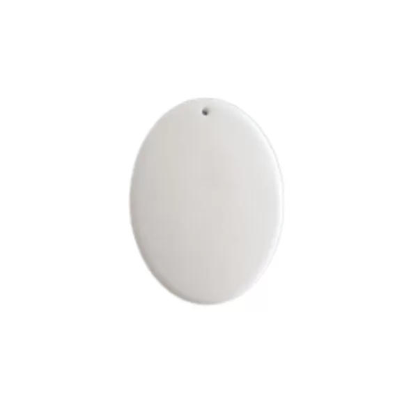 Pingente Oval com Furo 2,5cm x 3,0cm