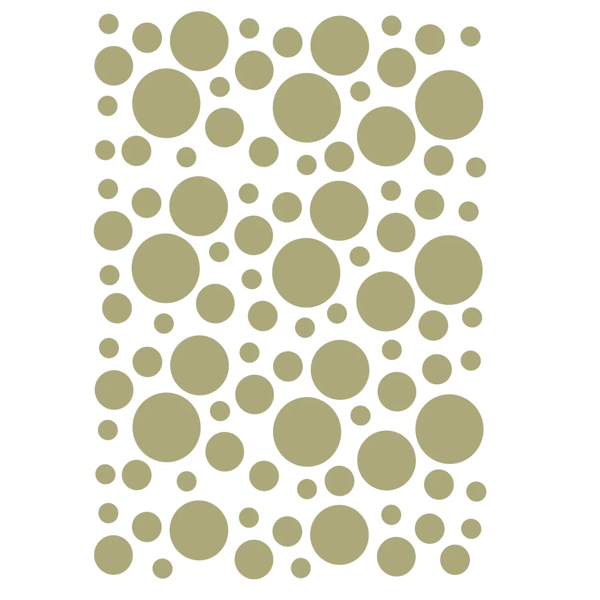 Decalques Diversas Bolinhas Ouro