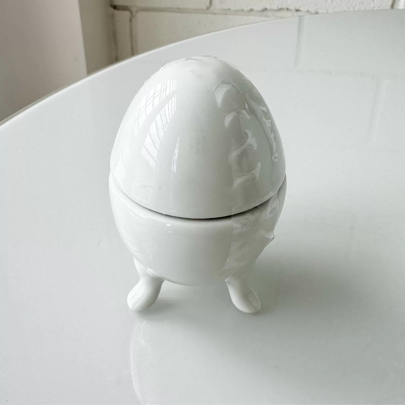 Porta Joia Ovo P Porcelana