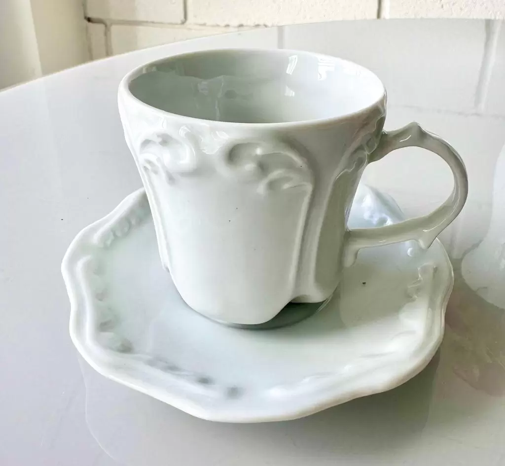 Xícara Café com Pires Inglesa