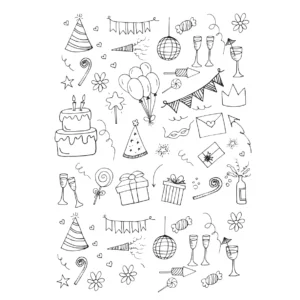 Decalques Tema Aniversário