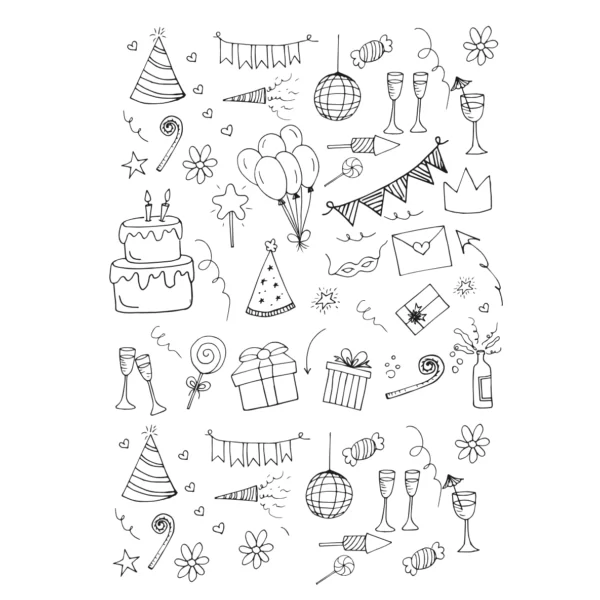 Decalques Tema Aniversário