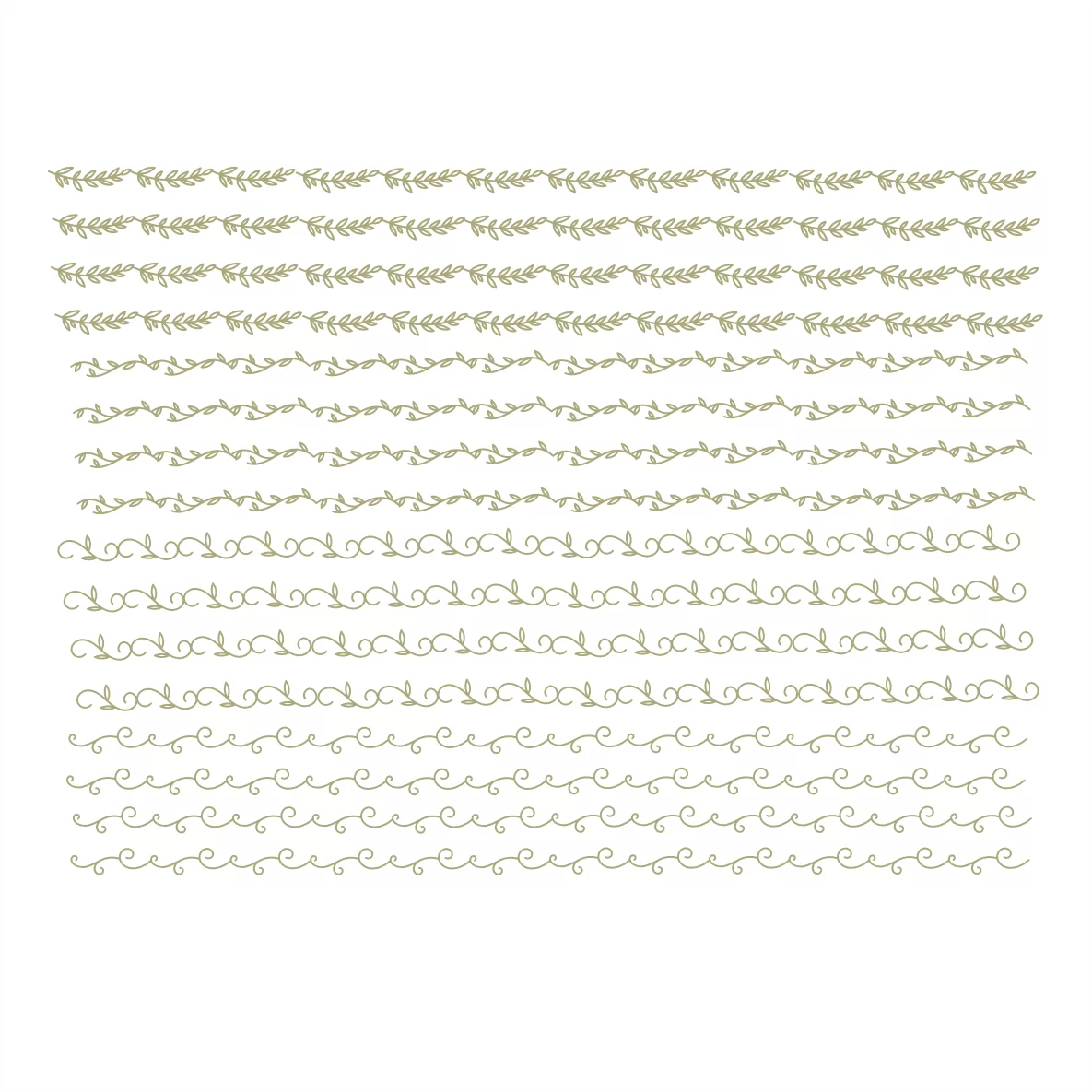 Decalques Arabescos Diversos - Ouro