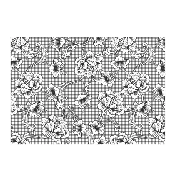Decalques Flor Preta Toile