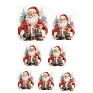 Decalques Papai com Presentes