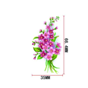 Decalques Flor Pink - 2