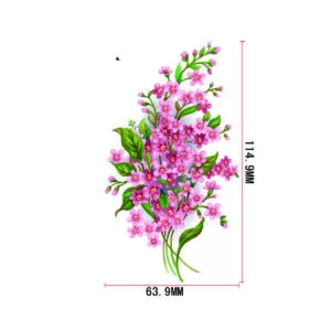 Decalques Flor Pink - 1