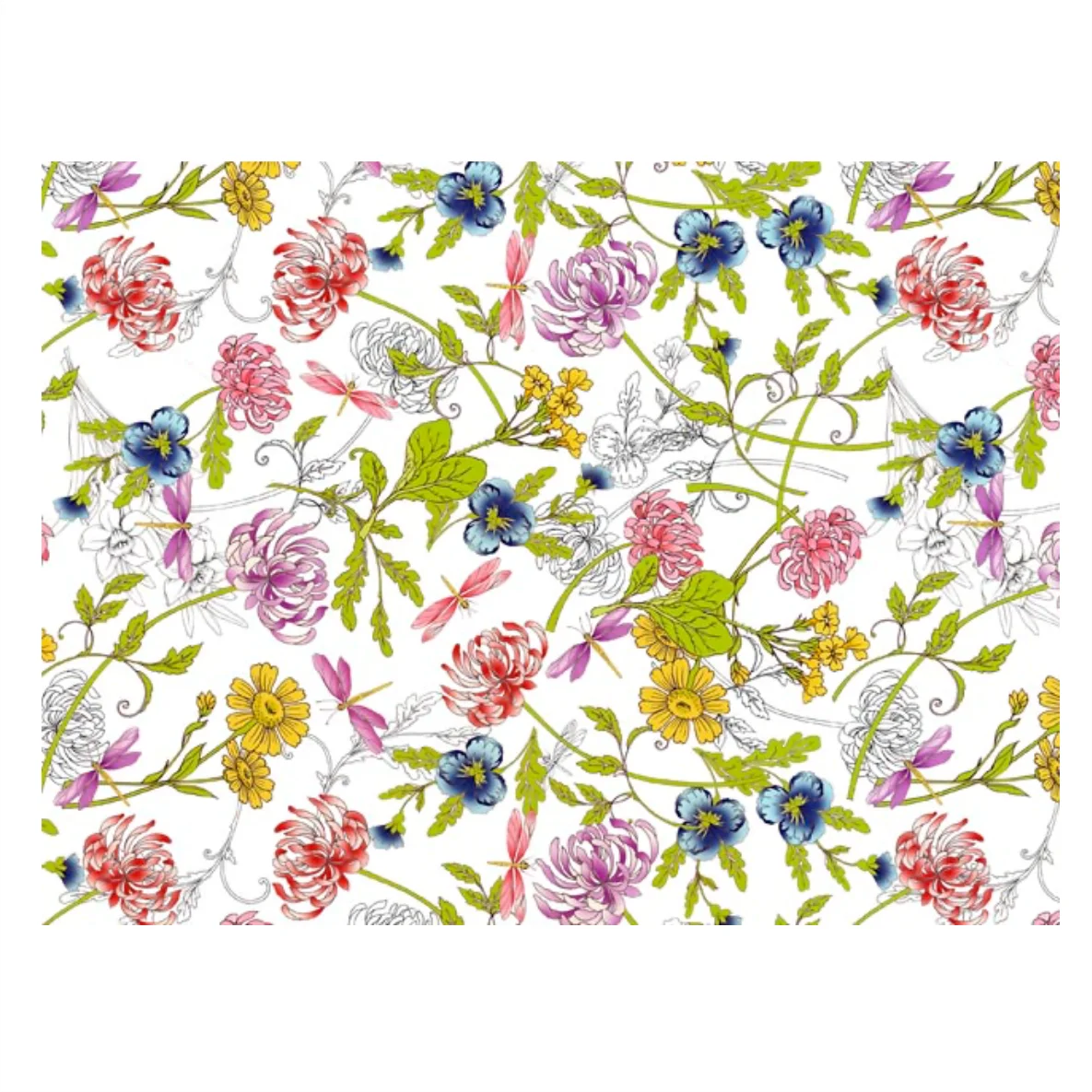 Decalques Windsor Chintz